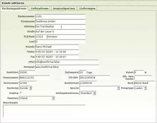 Download web tool or web app kivitendo, known as Lx-Office