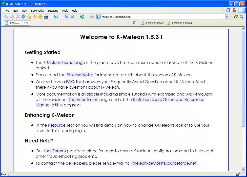 Download web tool or web app K-Meleon Download web tool or web app K-Meleon