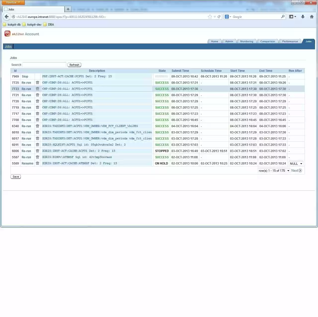 Download web tool or web app kokpit-db
