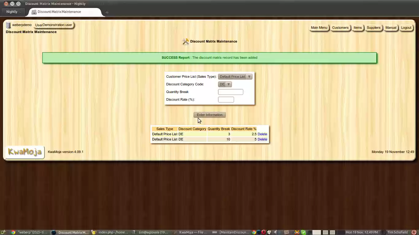 Download web tool or web app KwaMoja Download web tool or web app KwaMoja