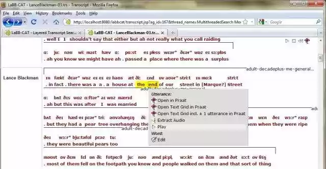 Download web tool or web app LaBB-CAT Download web tool or web app LaBB-CAT