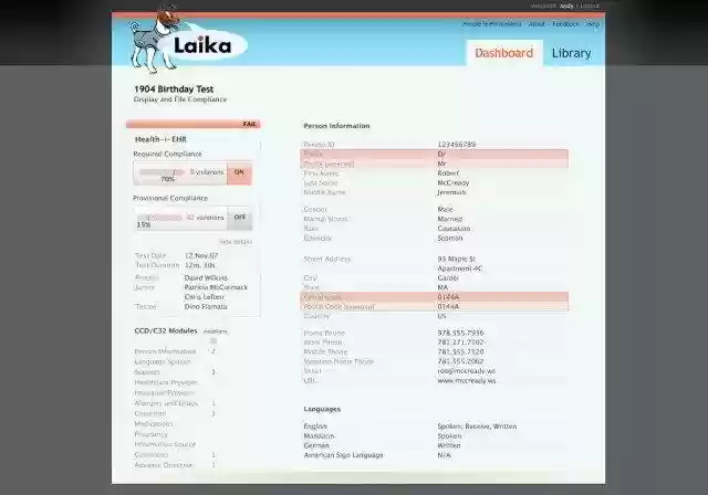 Download web tool or web app LAIKA: EHR Testing Framework Download web tool or web app LAIKA: EHR Testing Framework