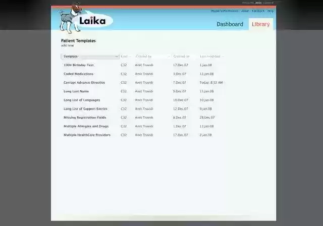 Download web tool or web app LAIKA: EHR Testing Framework Download web tool or web app LAIKA: EHR Testing Framework