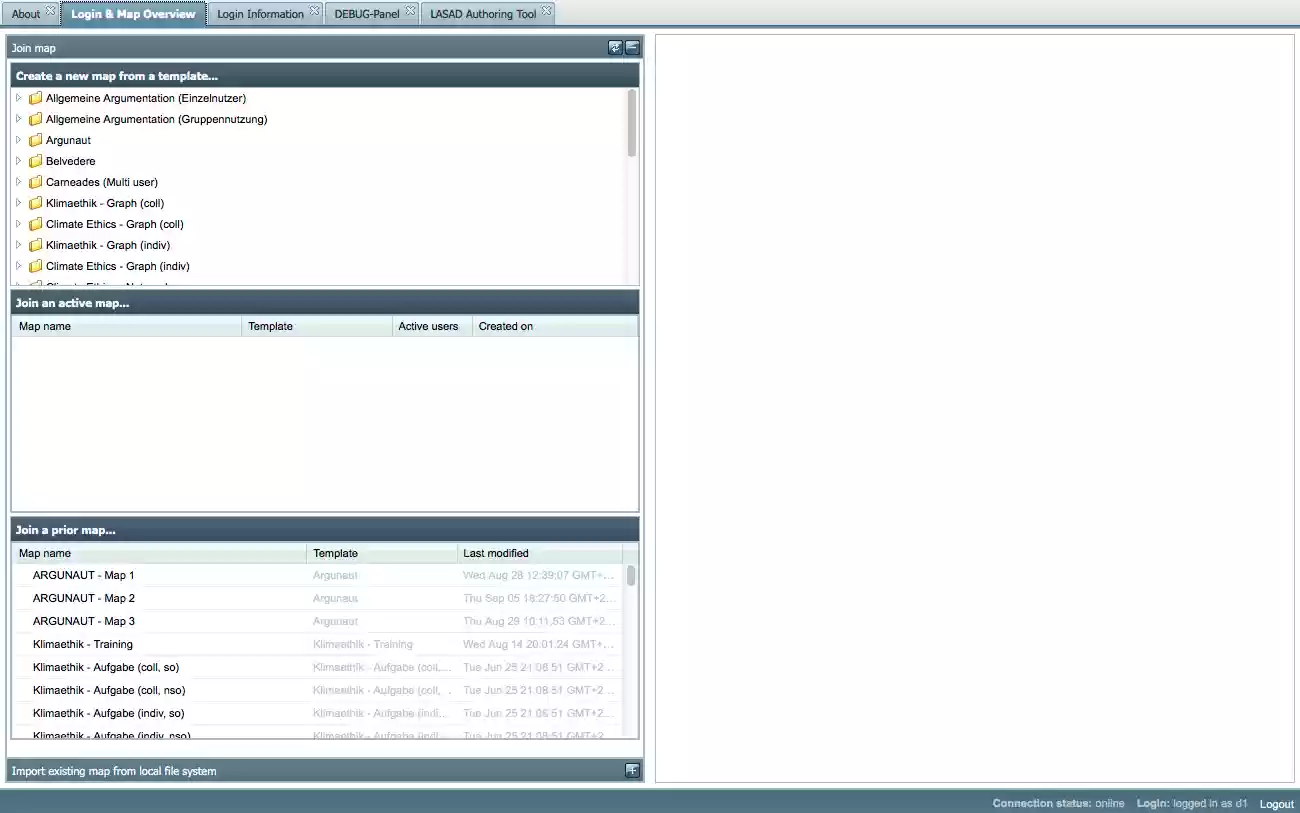 Download web tool or web app LASAD