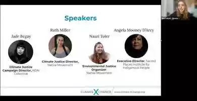 Free download Learning From and Supporting Indigenous Climate Advocacy video and edit with RedcoolMedia movie maker MovieStudio video editor online and AudioStudio audio editor onlin