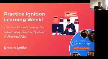 Free download Learning Week Day 5 - How to Effectively Engage Tax Clients using Practice Ignition video and edit with RedcoolMedia movie maker MovieStudio video editor online and AudioStudio audio editor onlin