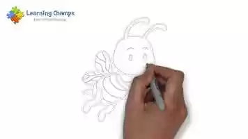 Free download Learn to draw easily with Learning Champs - Baby bee video and edit with RedcoolMedia movie maker MovieStudio video editor online and AudioStudio audio editor onlin