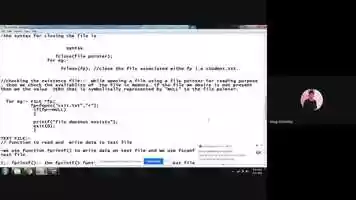Free download Lecture 29 C Programming 2021/07/11 video and edit with RedcoolMedia movie maker MovieStudio video editor online and AudioStudio audio editor onlin