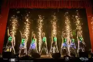 Free download LED Glow Dance act with video interaction - Through the Decades video and edit with RedcoolMedia movie maker MovieStudio video editor online and AudioStudio audio editor onlin