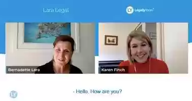 Free download Legally Yours Q  A Interview with Bernadette Lara from Lara Legal video and edit with RedcoolMedia movie maker MovieStudio video editor online and AudioStudio audio editor onlin