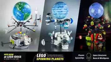 Free download LEGO IDEAS Spinning Planets Project video and edit with RedcoolMedia movie maker MovieStudio video editor online and AudioStudio audio editor onlin