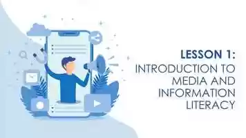 Free download Lesson 1 - Introduction to Media and Information Literacy video and edit with RedcoolMedia movie maker MovieStudio video editor online and AudioStudio audio editor onlin