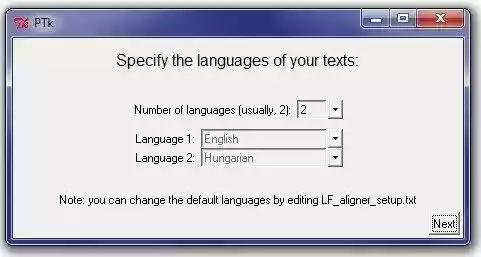 Download web tool or web app LF Aligner Download web tool or web app LF Aligner