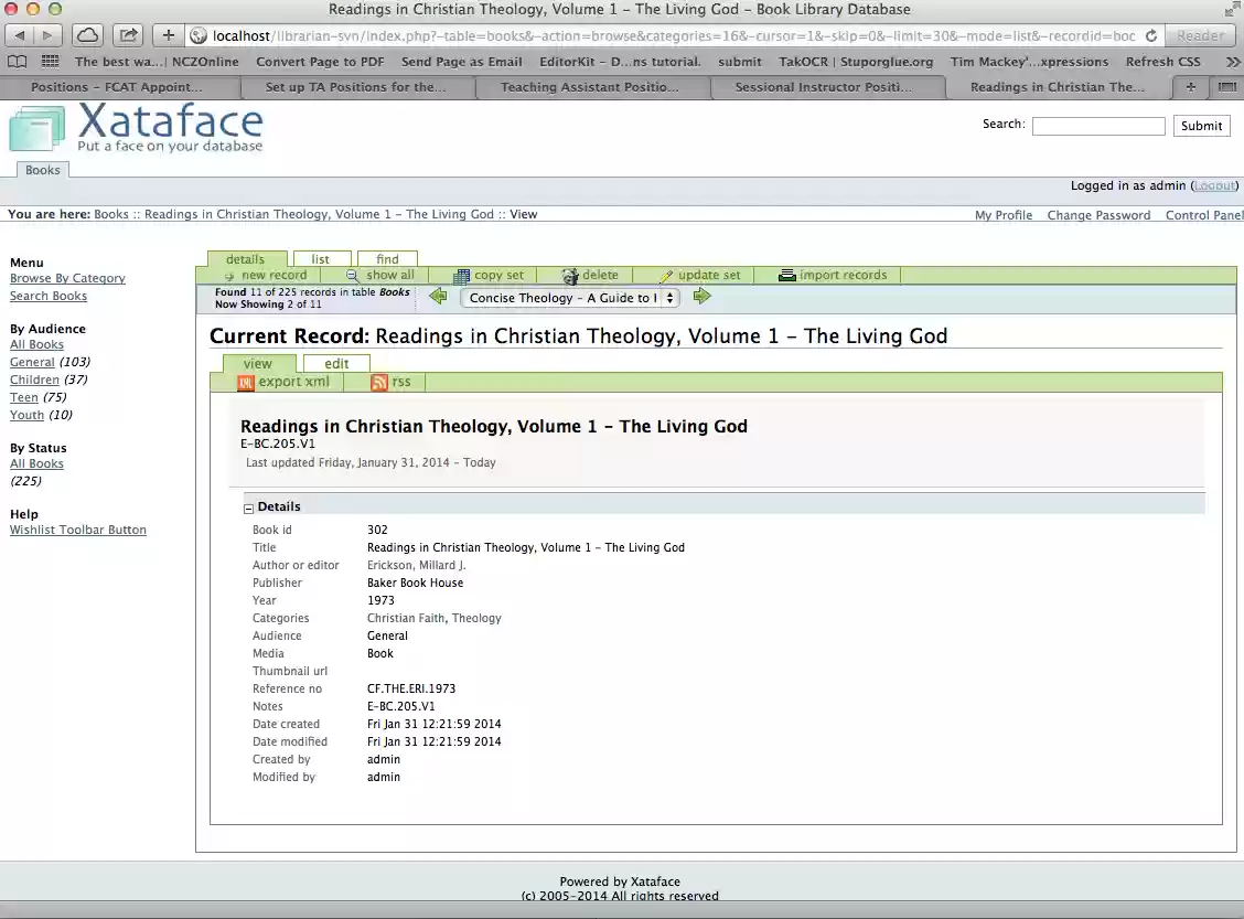 Download web tool or web app Librarian DB