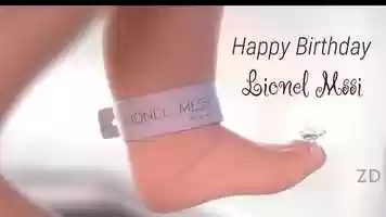 Free download Lionel Messi Birthday Wish Video Animation Edited by Zam designs video and edit with RedcoolMedia movie maker MovieStudio video editor online and AudioStudio audio editor onlin