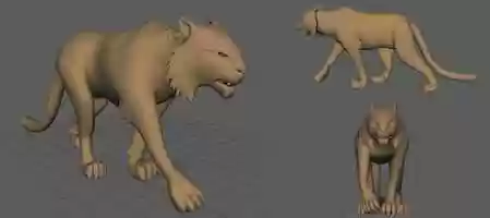 Free download Lioness Walk Cycle video and edit with RedcoolMedia movie maker MovieStudio video editor online and AudioStudio audio editor onlin