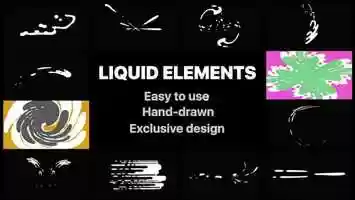 Free download Liquid Motion Elements And Transitions | After Effects Project Files - Videohive template video and edit with RedcoolMedia movie maker MovieStudio video editor online and AudioStudio audio editor onlin