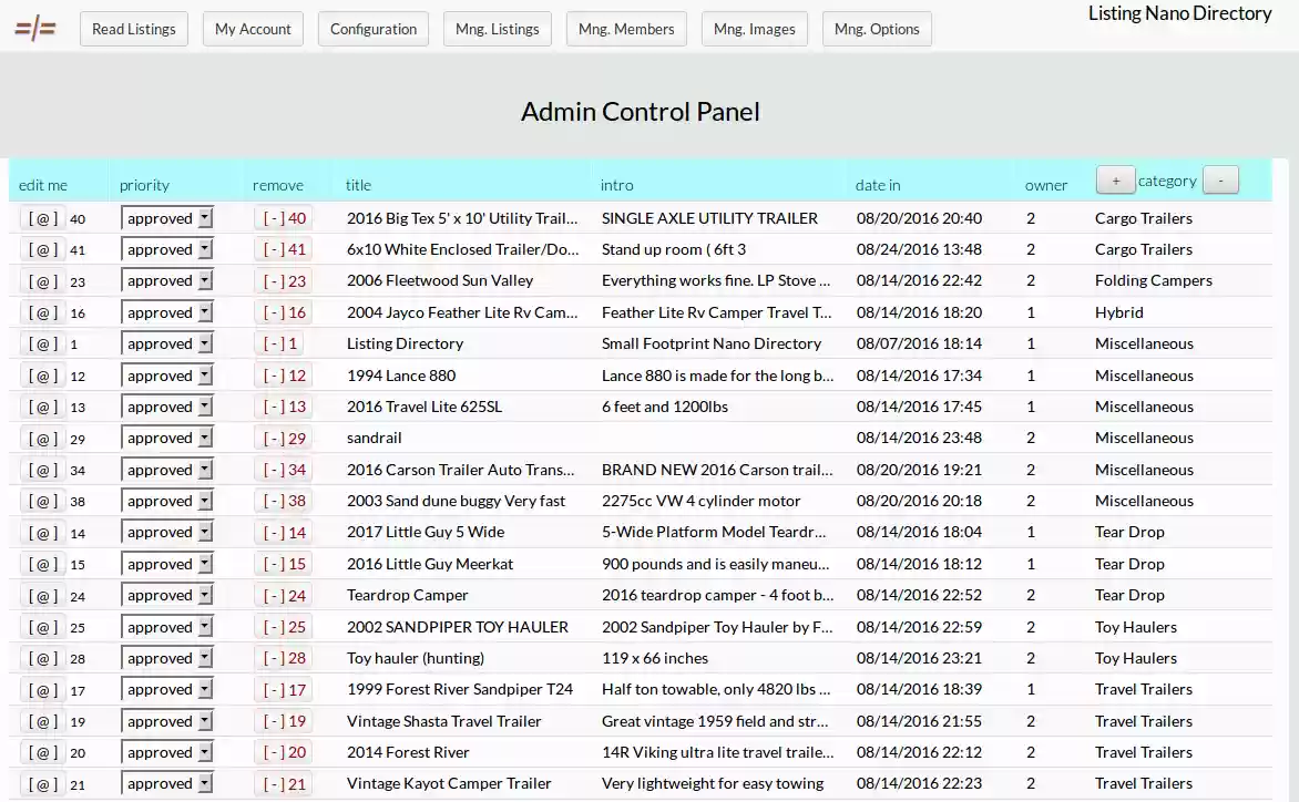 Download web tool or web app listing