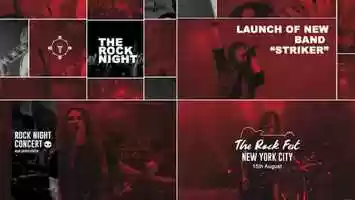 Free download Live Music Opener | After Effects Project Files - Videohive template video and edit with RedcoolMedia movie maker MovieStudio video editor online and AudioStudio audio editor onlin