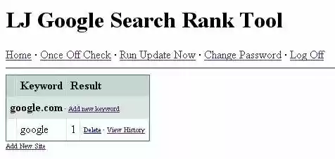 Download web tool or web app LJ Search Rank Tool Download web tool or web app LJ Search Rank Tool