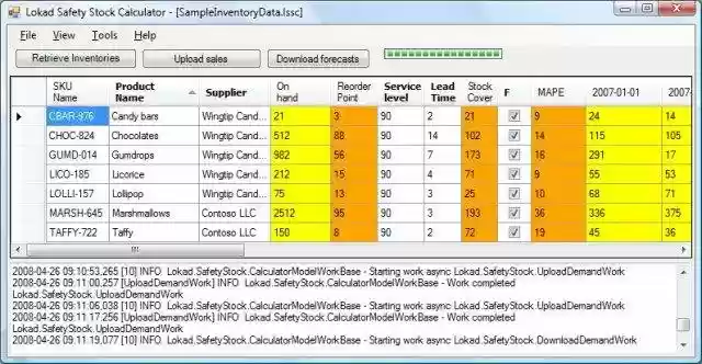 Download web tool or web app Lokad Demand  Sales Forecasting