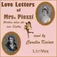 Free download Love Letters of Mrs. Piozzi, Written When She Was Eighty audio book and edit with RedcoolMedia movie maker MovieStudio video editor online and AudioStudio audio editor onlin