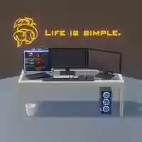 Free download Low Poly Work Station  Gaming RIG Overview of NutT4y Digital 2019 video and edit with RedcoolMedia movie maker MovieStudio video editor online and AudioStudio audio editor onlin