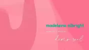 Free download Madeleine Albright Demo Reel 2020 video and edit with RedcoolMedia movie maker MovieStudio video editor online and AudioStudio audio editor onlin