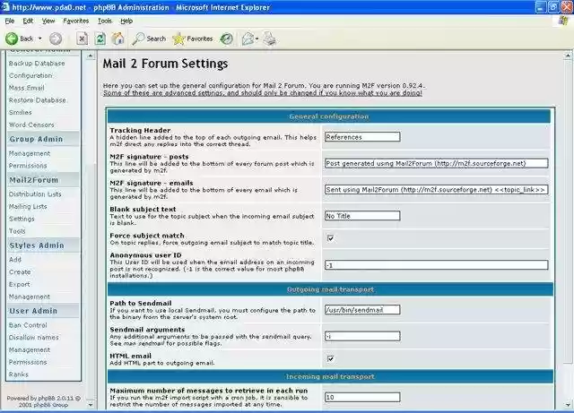 Download web tool or web app mail2forum Download web tool or web app mail2forum