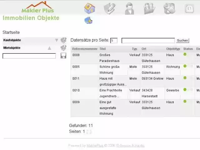 Download web tool or web app MaklerPlus