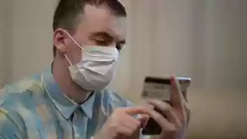 Free download Man with Mask Shopping Online with Credit Card | Stock Footage - Videohive video and edit with RedcoolMedia movie maker MovieStudio video editor online and AudioStudio audio editor onlin