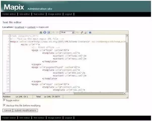 Mapixa Mapix CMS