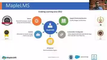 Free download MapleLMS Participation in ASAE LMS Demo Day 2021 video and edit with RedcoolMedia movie maker MovieStudio video editor online and AudioStudio audio editor onlin