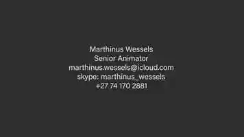Free download Marthinus Wessels Animation Showreel 2018 video and edit with RedcoolMedia movie maker MovieStudio video editor online and AudioStudio audio editor onlin