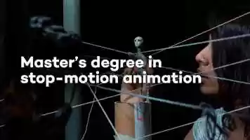 Free download Masters degree in stop-motion animation video and edit with RedcoolMedia movie maker MovieStudio video editor online and AudioStudio audio editor onlin