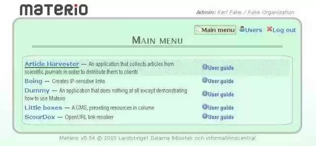 Download web tool or web app Materio Download web tool or web app Materio