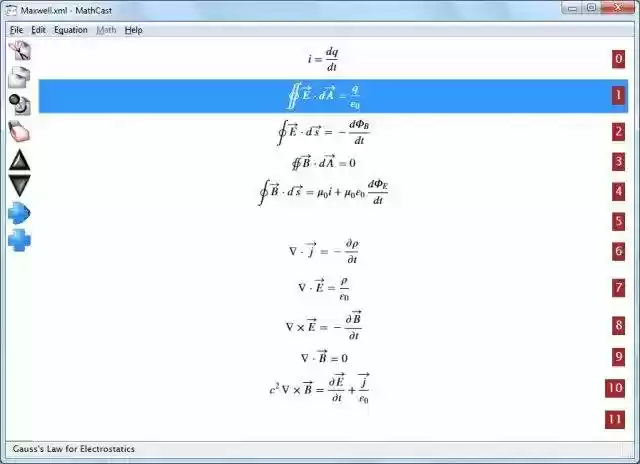 Download web tool or web app MathCast Equation Editor