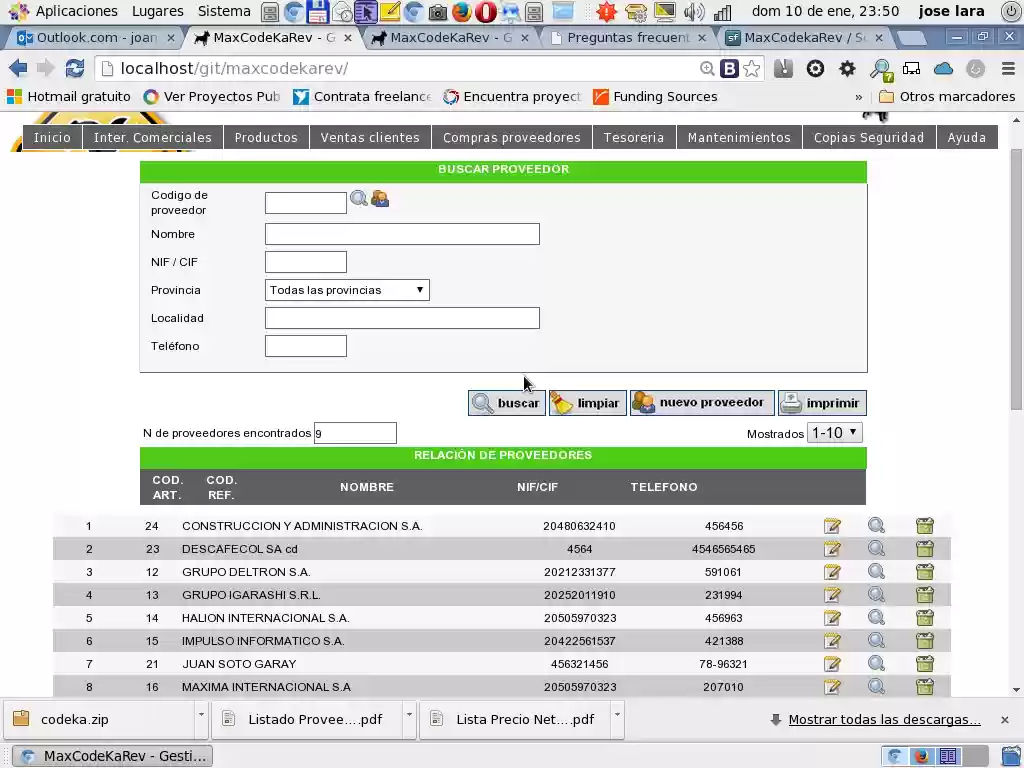 Download web tool or web app MaxCodekaRev