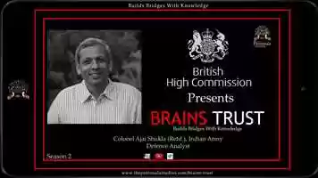 Free download Meet - Colonel Ajai Shukla (Retd.) - Brains Trust Associate video and edit with RedcoolMedia movie maker MovieStudio video editor online and AudioStudio audio editor onlin