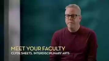 Free download Meet your faculty: Clyde Sheets, Interdisciplinary Arts video and edit with RedcoolMedia movie maker MovieStudio video editor online and AudioStudio audio editor onlin