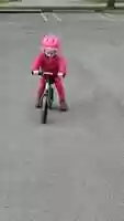 Free download Mel learning the balance bike video and edit with RedcoolMedia movie maker MovieStudio video editor online and AudioStudio audio editor onlin
