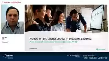 Free download Meltwater  Pareto Securities Nordic TechSaaS Conference 2021 video and edit with RedcoolMedia movie maker MovieStudio video editor online and AudioStudio audio editor onlin