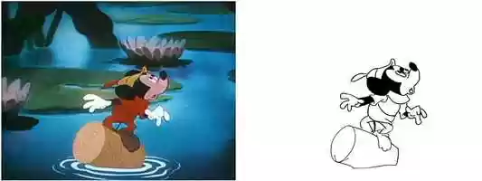 Free download Mickey Mouse Animation Study video and edit with RedcoolMedia movie maker MovieStudio video editor online and AudioStudio audio editor onlin