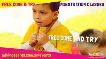 Free download Mini Maestros FREE Come  Try Demonstration Classes video and edit with RedcoolMedia movie maker MovieStudio video editor online and AudioStudio audio editor onlin