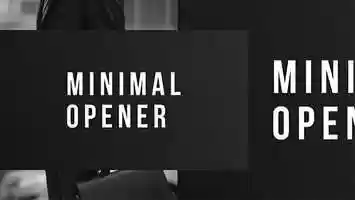 Free download Minimal Opener - Dynamic Promo // Premiere Pro Motion Design video and edit with RedcoolMedia movie maker MovieStudio video editor online and AudioStudio audio editor onlin