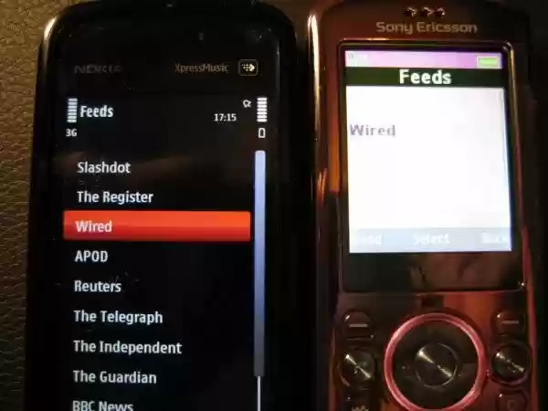 Download web tool or web app mobile RSS Reader