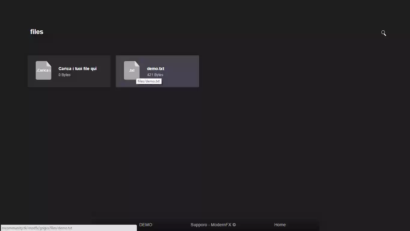 Download web tool or web app ModernFX