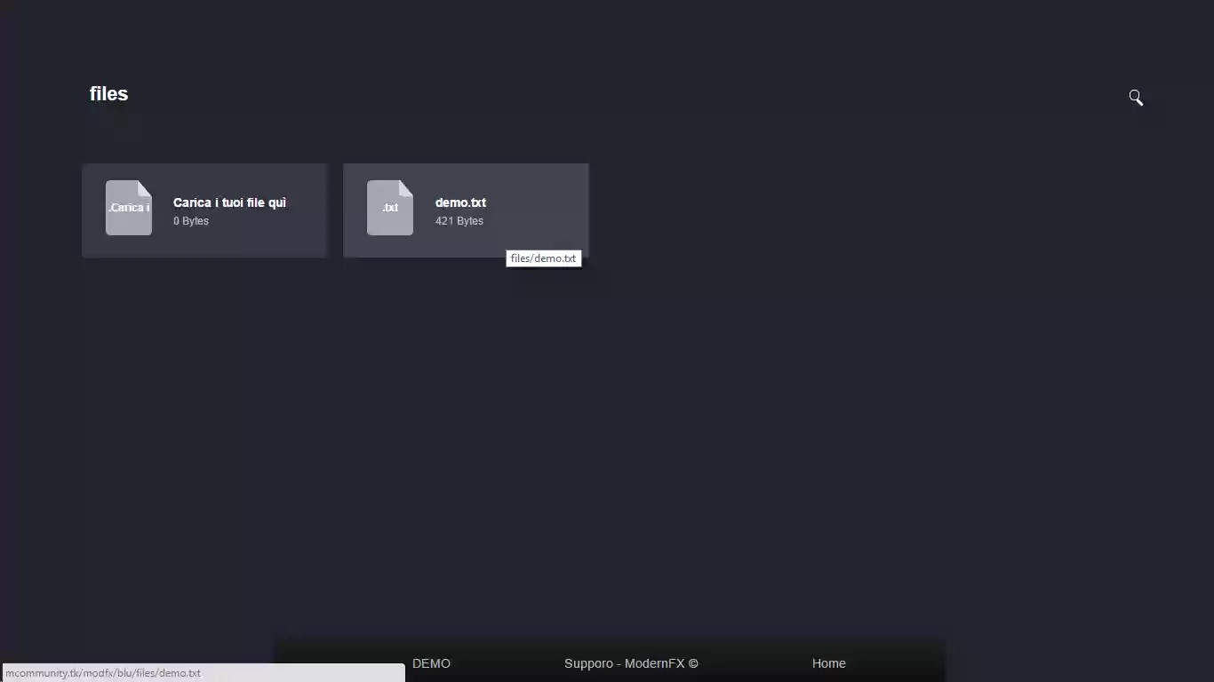 Download web tool or web app ModernFX