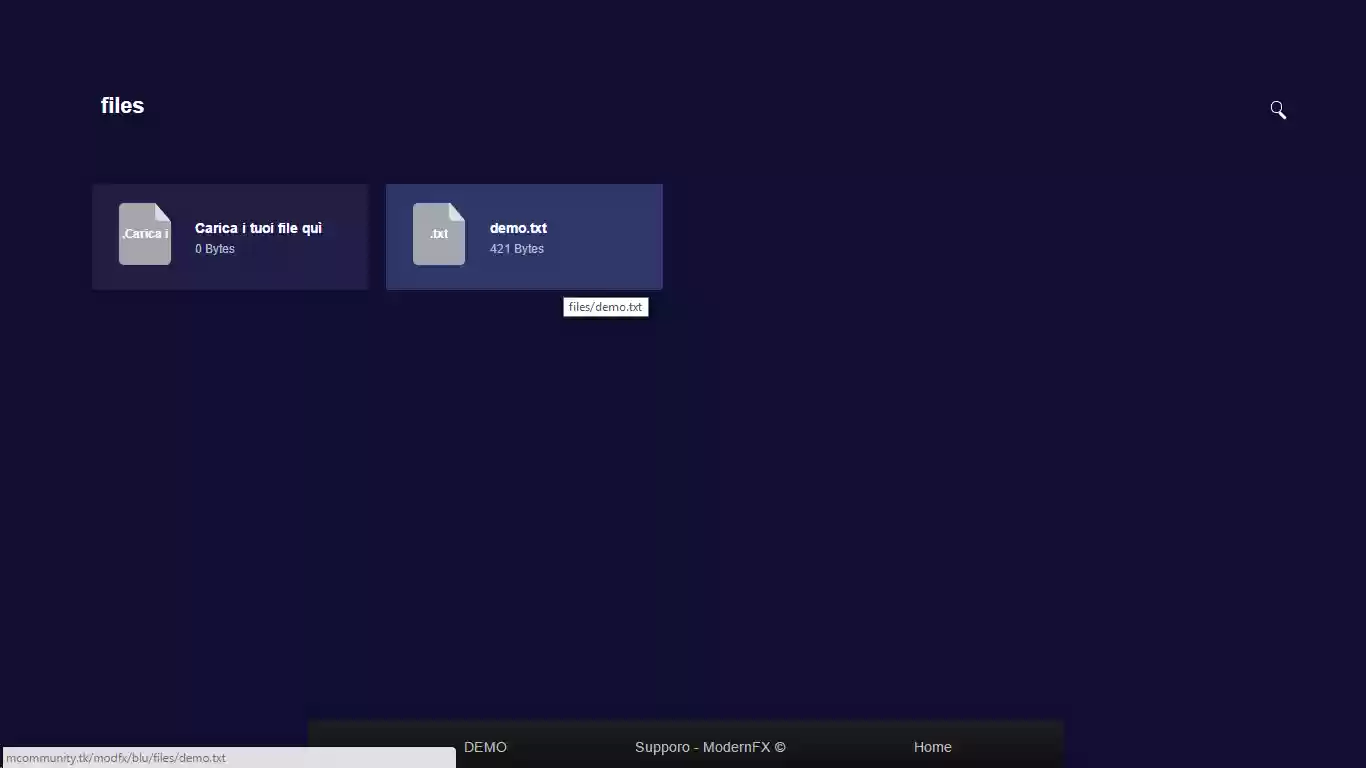 Download web tool or web app ModernFX