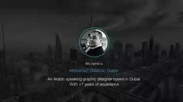 Free download Mohamed Shaaban (Animation Resume) video and edit with RedcoolMedia movie maker MovieStudio video editor online and AudioStudio audio editor onlin
